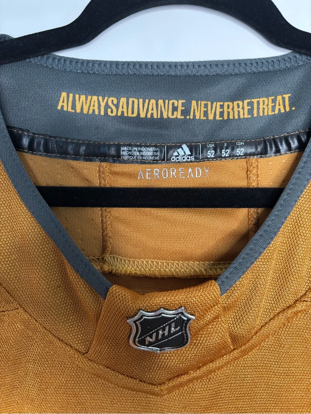 Adidas Vegas Golden Knights Gold Home Jersey #29 Fleury